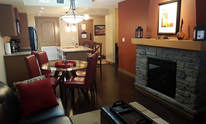 Copperstone Resort Condo | Mountain Retreat: Kananaskis 1Br Condo with Spa & Hot Tub