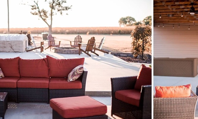 Great Bend House | Ideal Kansas Hunting Lodge for Larger Group Getaways