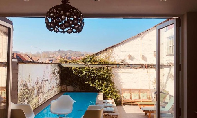 Ronse House | Charming Villa with Pool and Ocean View in Ronse