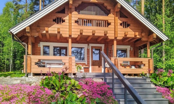 Kouvola House | Lake View Retreat: Karhunsammal by Interhome Awaits You