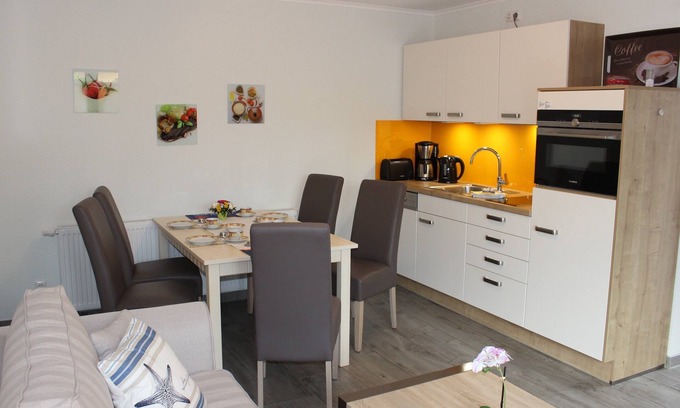 Karlshagen Apartment | Cozy Ocean View Retreat at Hafenquartier in Karlshagen
