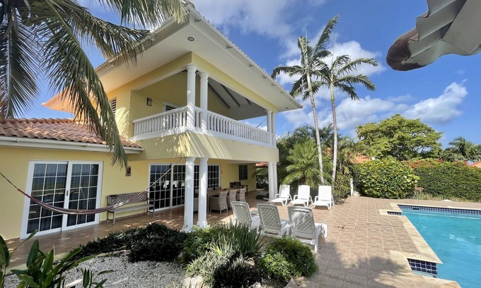 Sunset Heights Villa | Stylish Villa Kas na Nort with Ocean View and Private Pool