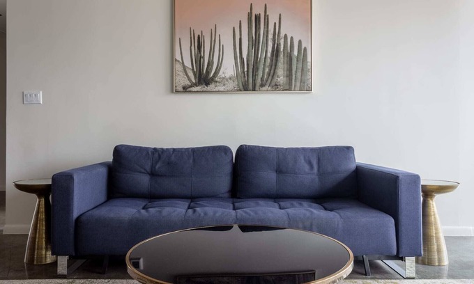 Second Street District Apartment | Inviting Kasa Downtown Retreat with Balcony on 2nd Street