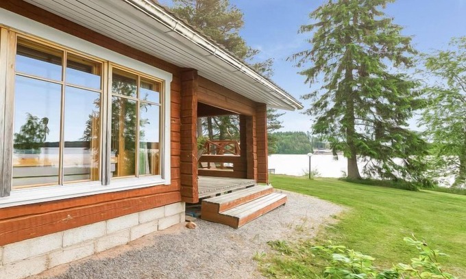 Ikaalinen House | Idyllic Lake View Retreat: Katajainen by Interhome