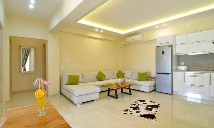 Agios Georgios Pagon Apartment | Oceanfront Katoi Apartment 1: Rated 10/10 in Agios Georgios