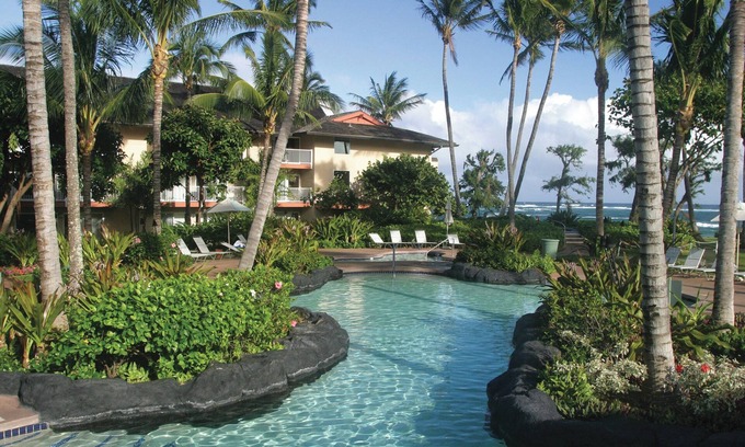 Wailua Resort | Oceanfront Kauai Studio with Pool, Spa & Free WiFi