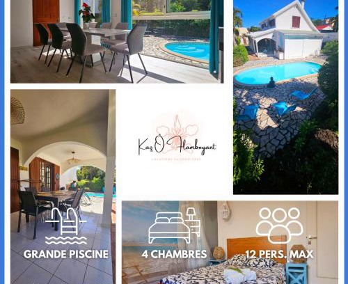 Petite-Ile Villa | Relax at Kaz Ô Flambloyant: Private Pool & Oceanfront Beauty
