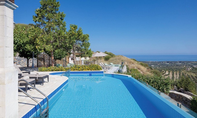 Agia Triada Villa | Keano Villa: Breathtaking Views & Guest Rated 10/10