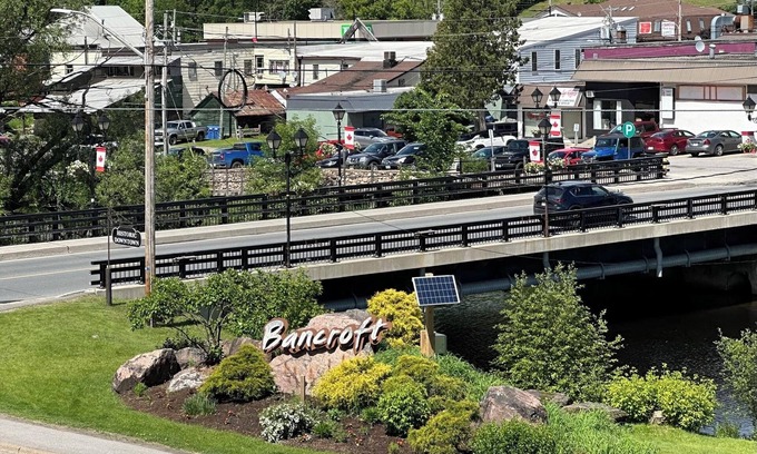 Bancroft Apartment | Keep it simple at this centrally-located place. Easy to ATV trail w/parking!