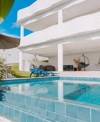 Maragogi Hotel | Guest Rated: 9.8 at KEFI POUSADA with Inviting Pool