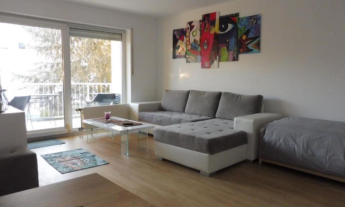 Kehl Apartment | Cozy KEHL Center: 2-Bedroom Apartment with Terrace