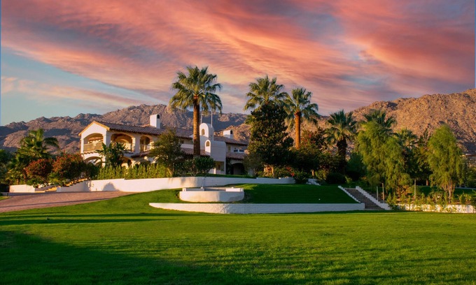Palm Desert Villa | KEMPA VILLA: 5-Acre Mountain View Retreat with Pool & Spa