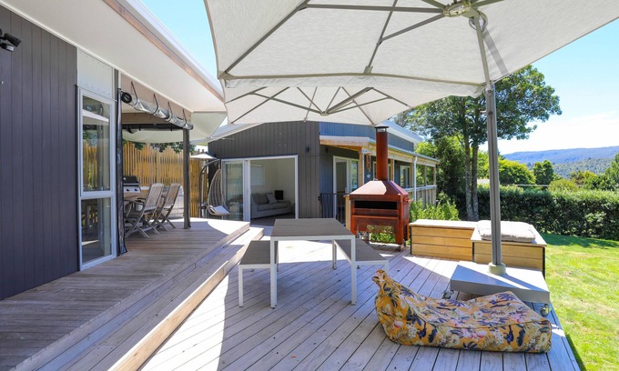Lake Tarawera House | Discover Kereru Rest: Unique Pod Style Lake House Retreat