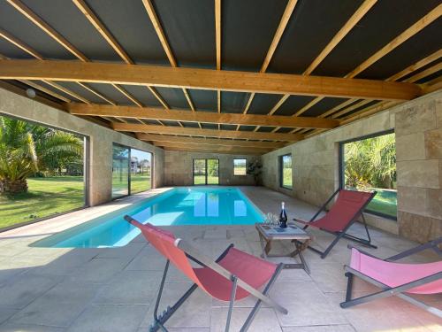 Plobannalec-Lesconil House | Discover Kerguen Kozh: Oceanfront Retreat with Pool Access