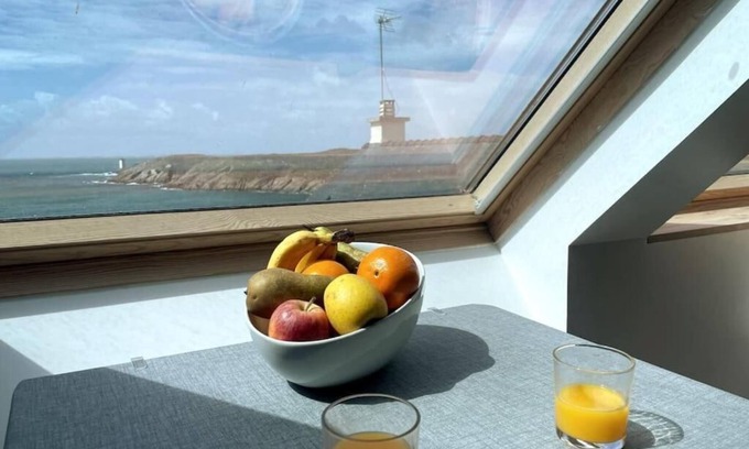 Saint-Mathieu Apartment | Relax at Kermorvan with Ocean Views and Inviting Amenities