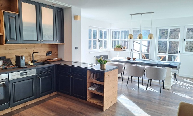 Hauzenberg Apartment | Exclusive Retreat with Private Sauna Near Passau, Rated 10/10