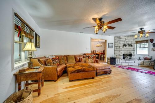 Mountain Home House | Top-Rated Kerrville Area Home with Outdoor Entertainment
