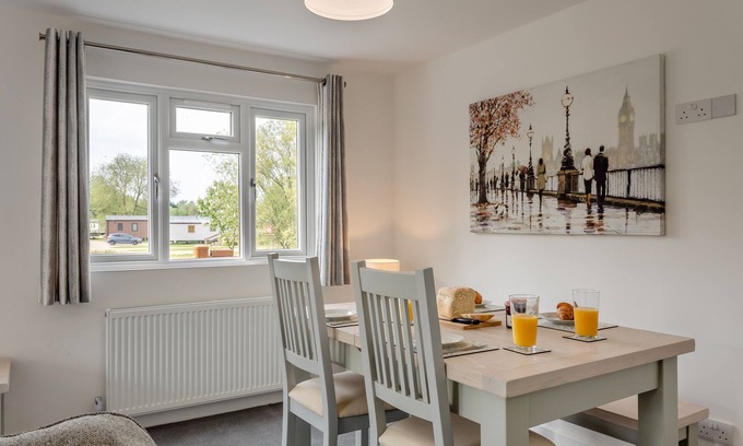 Welney House | Cozy Kestrel Lodge: Pet-Friendly Two Bedroom Retreat