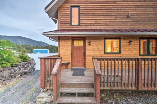 Ketchikan Apartment | Sea View Ketchikan Apt - Steps to Refuge Cove Beach!