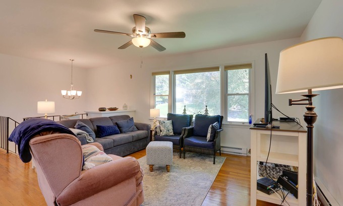 Kiamesha Lake House | Relaxing Kiamesha Lake Home with Deck Near Resorts World