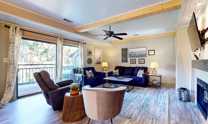 Kiawah Island Villa | Pet-Friendly Oceanfront Getaway at 4906 Turtle Point