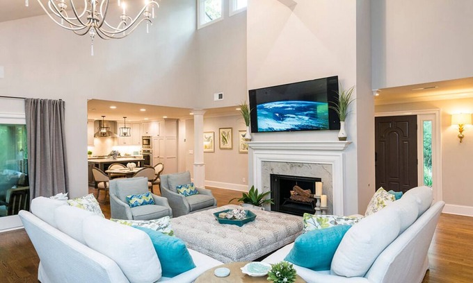 West Beach House | Beachside Retreat: Kiawah Island Home with Golf Course Views