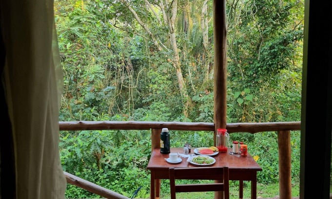 Kibale Cabin | Experience Kibale River Camp: 4-Star Retreat with Hot Tub