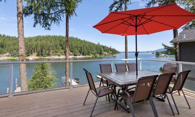 Coeur d'Alene House | Experience Kidd Island Lakefront with Breathtaking Views
