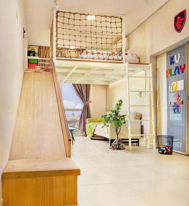 Medini Apartment | KidsVille Slide PlayNest at Afiniti, Walking to Legoland JB, Johor, Malaysia