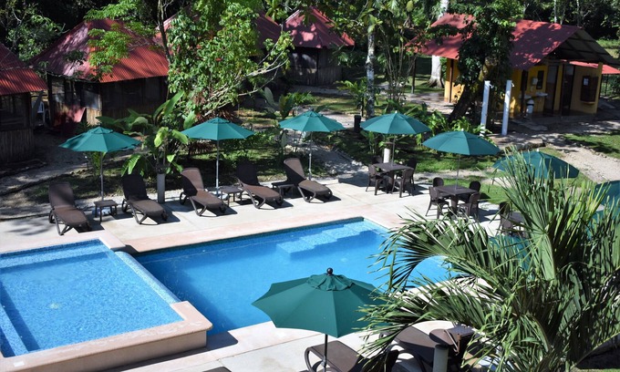 Palenque Hotel | Kin Balam Cabanas: Relaxing Escape with Pool & Spa