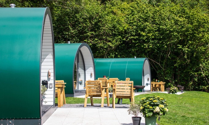 Downpatrick Hotel | Experience Kinelarty Glamping Pods with Breakfast & Kitchen