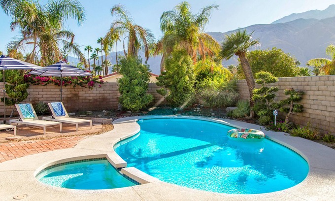 Uptown Design District House | Unwind in a 3BR Palm Springs Oasis with Private Pool