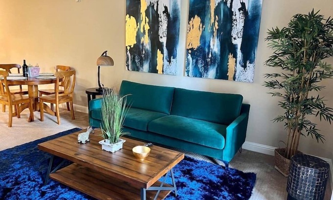 Santa Clara Condo | Comfortable Stay with King Bed, Wi-Fi & Fitness Center