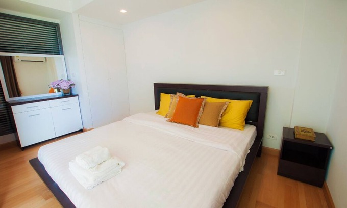Hua Hin Apartment | Inviting King Studio with Sofa Bed @ Rocco HuaHin