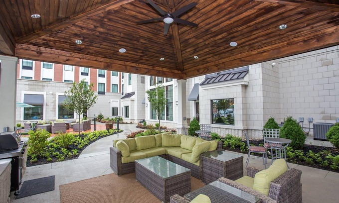 Miamisburg Apartment | Indulge in King Suite with Pool, Gym & Free Breakfast