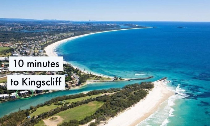 Terranora House | Indulge in Kingscliff Ocean Views with Private Pool & Spa