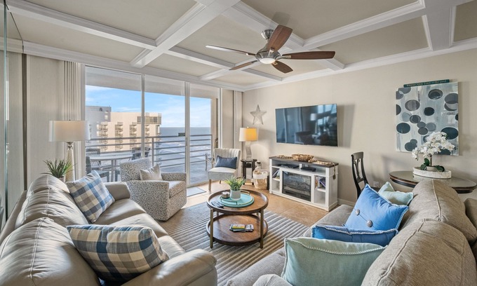 Arcadian Shores Condo | Oceanview Retreat: Indoor/Outdoor Pool & Family-Friendly Fun