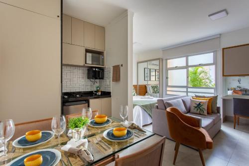 Asa Norte Apartment | Modern Kit Net Studio II with Breakfast & 9.8/10 Rating