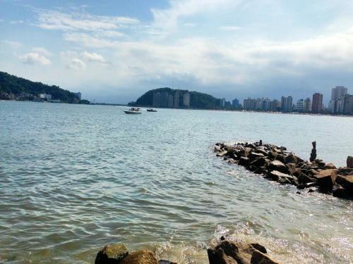 Sao Vicente Apartment | Kitnet pé na areia Praia Milionários