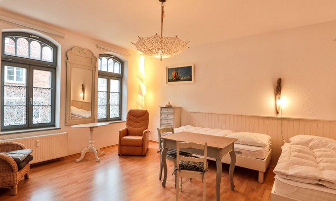 Bad Doberan Apartment | Cozy Central Retreat for Young Couples with Breakfast Included