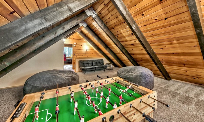 Pioneer Trail House | Cozy Knotty Cabin with Game Room and Child-Friendly Amenities