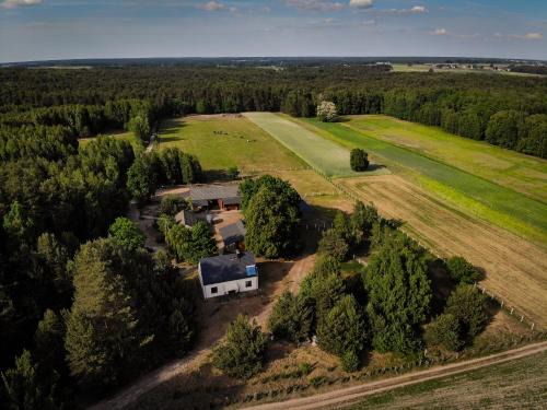 gmina Trojanow House | Pet-Friendly Kolorowe Wzgórze with Oceanfront Pool Access