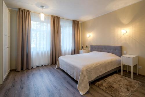 Liepaja Apartment | Kolumbs Junior Suite: Family-Friendly & Wheelchair Accessible
