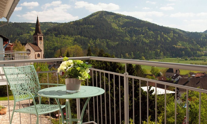 Fischerbach House | Tranquil Retreat at the Forest's Edge with Valley Views