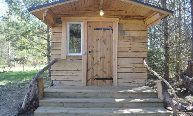 Haljala Parish Other | Cozy Korjuse Moori Forest Hut: Pet-Friendly Retreat