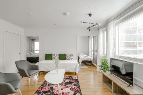 Ylamylly Apartment | Comfortable Kotimaailma Joensuu with Sauna in City Center