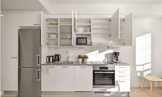 Lantinen District Apartment | Cozy Kotimaailma Studio for Two in Leppävaara
