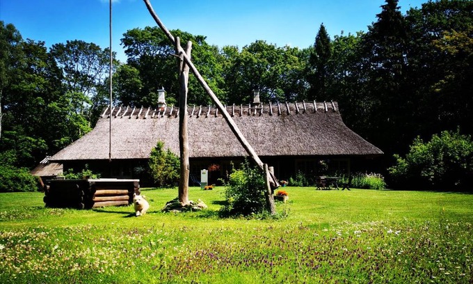 Laimjala House | Family-Friendly Kotka Farm with Kitchen Amenities, Rated 9.5