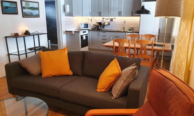 Saxnas Apartment | Pet-Friendly Retreat at Kultsjögården in Saxnäs