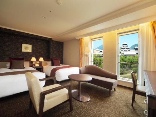 Chuo Ward Hotel | Explore Comfort at Kumamoto Hotel Castle - 4-Star Retreat